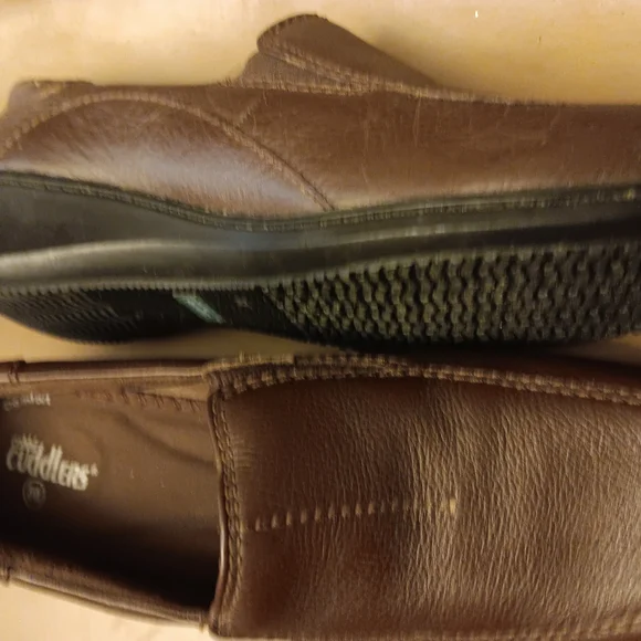 Men's Brown Leather Loafers - Picture 2 of 3